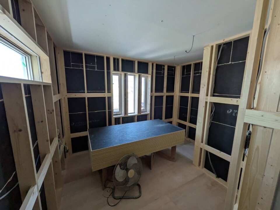 防音室工事中